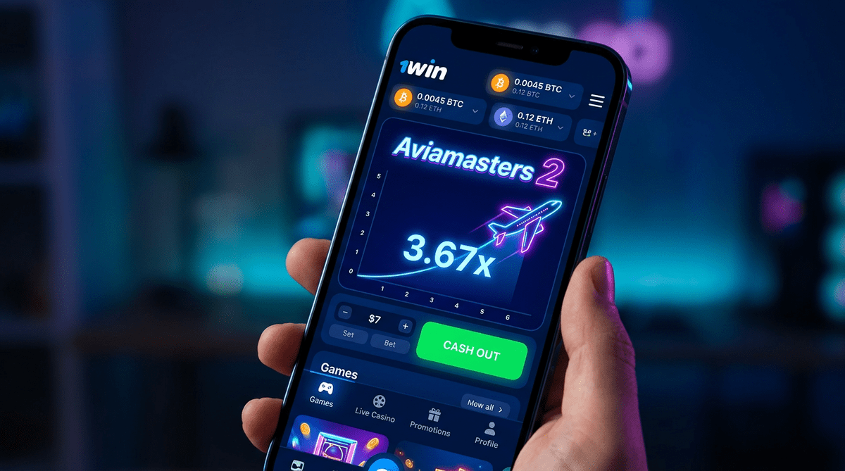 Мобильное казино 1Win с Aviamasters 2 — способы оплаты