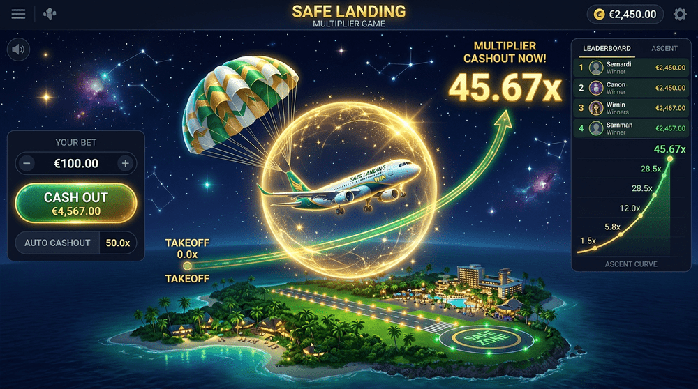 Safe Landing Mode в Aviamasters 2 — безопасная посадка