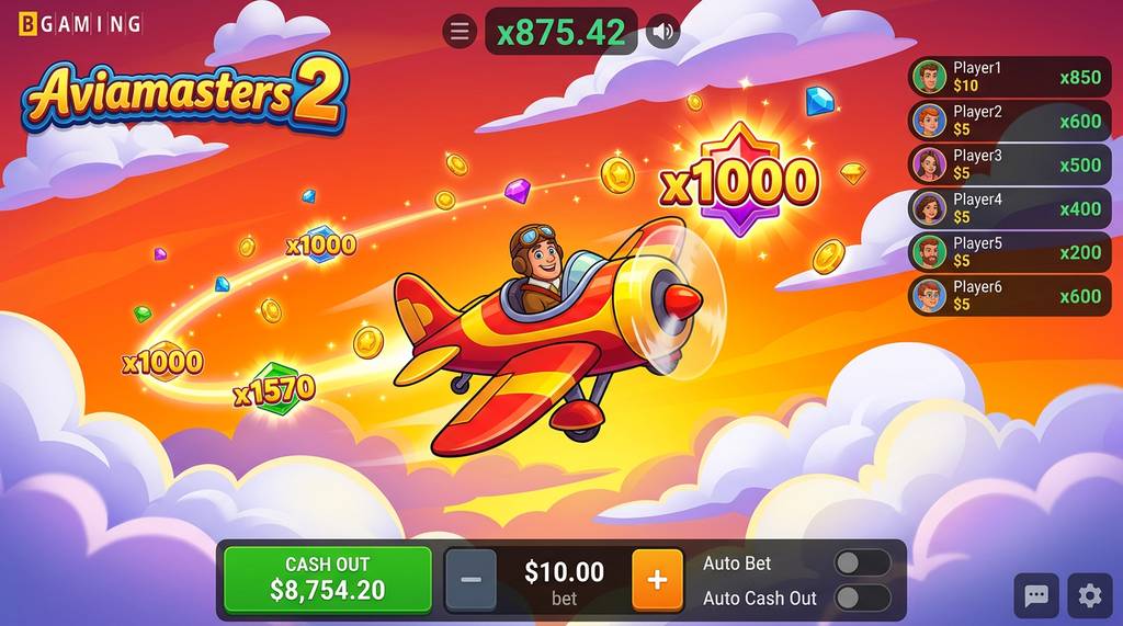 Aviamasters 2 демо — бесплатная игра без регистрации